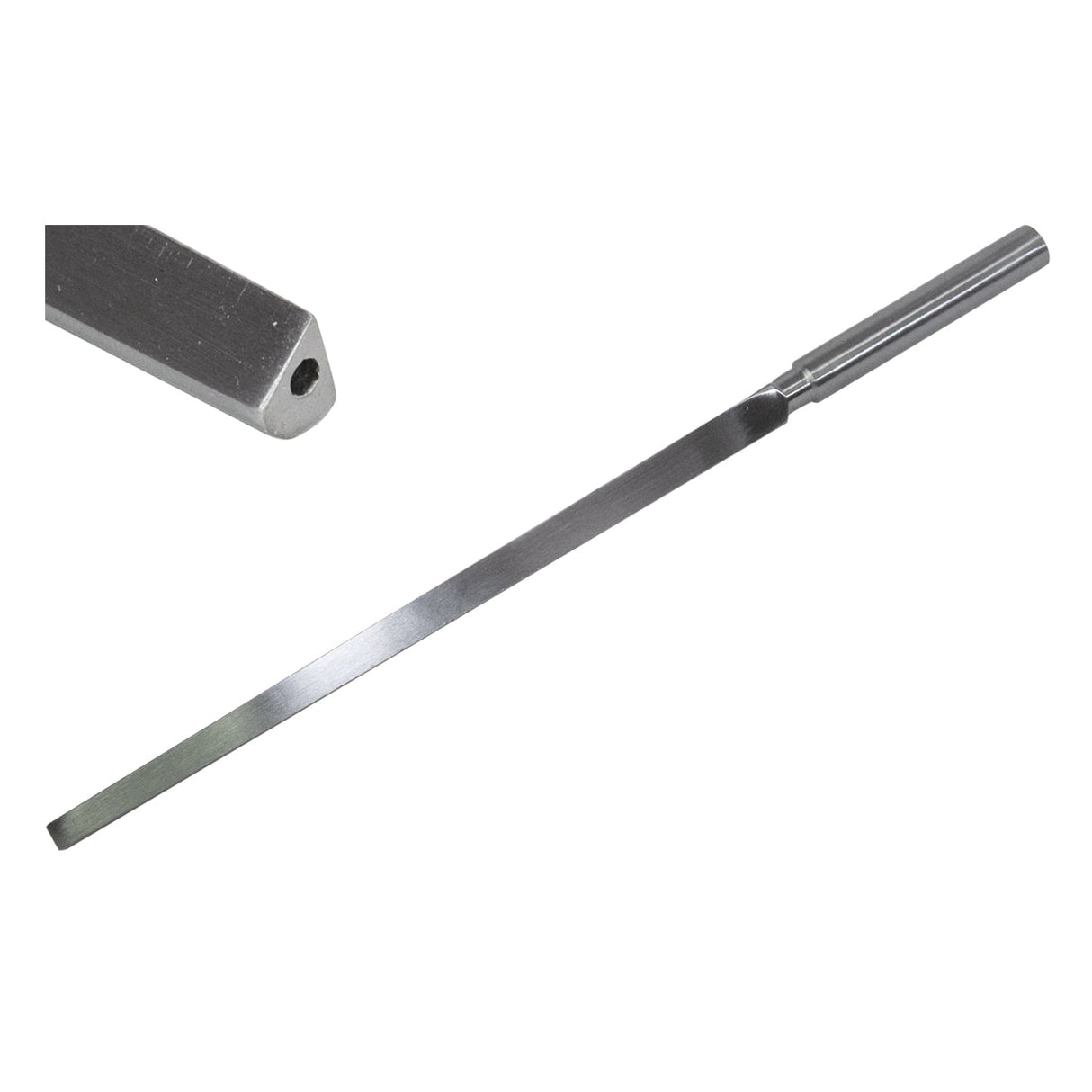Bezel Mandrel Teardrop stainless steel jewelry shaping tool with smooth polished finish