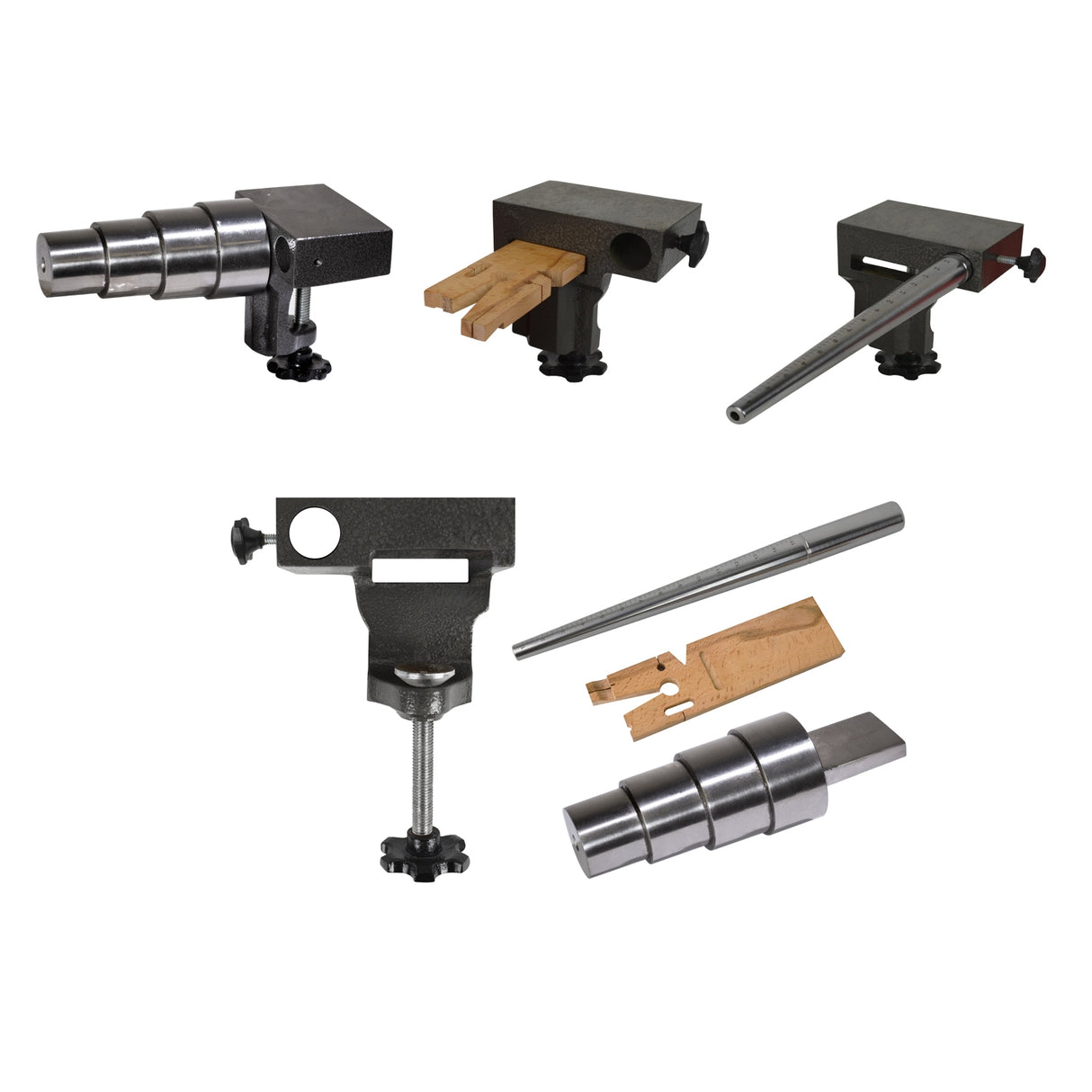 Multi Mandrel Kit - Oval with Stepped Mandrel by PMC Supplies