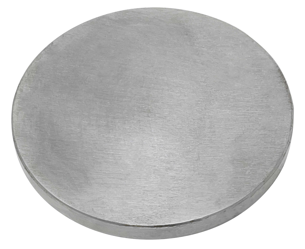 Round Cast Iron Anvil 4 Inch Flat by PMC Supplies