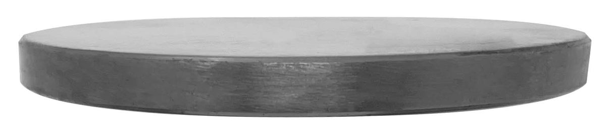 Round Cast Iron Anvil 4 Inch Flat by PMC Supplies