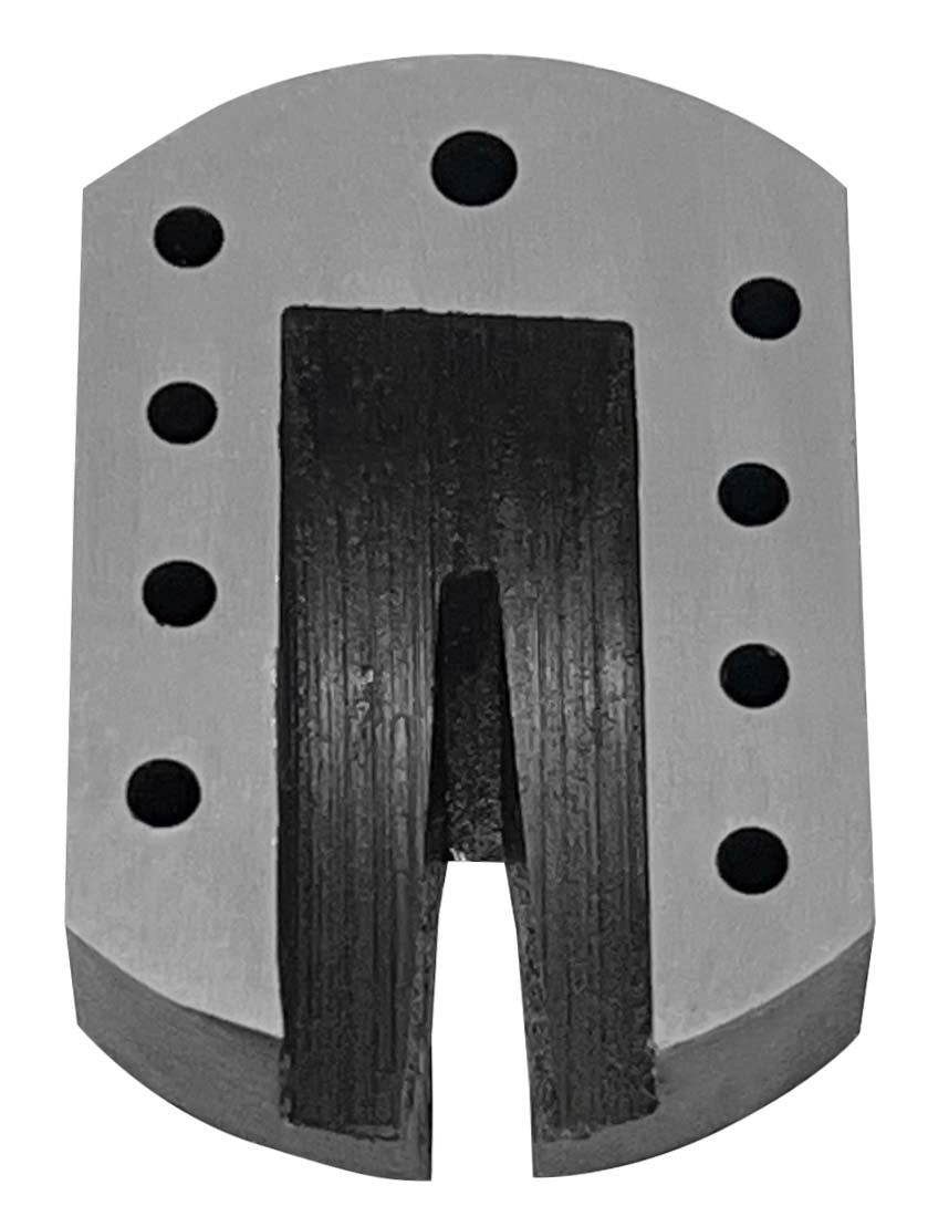 Small Staking Plate With V Slot by PMC Supplies