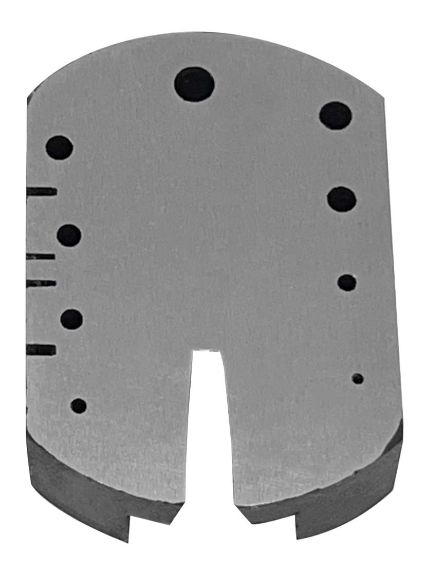 Small Staking Plate With V Slot by PMC Supplies