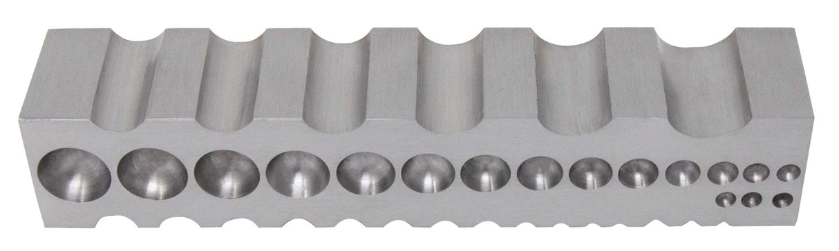 Multi Purpose Steel Dapping Block 8 inch by PMC Supplies