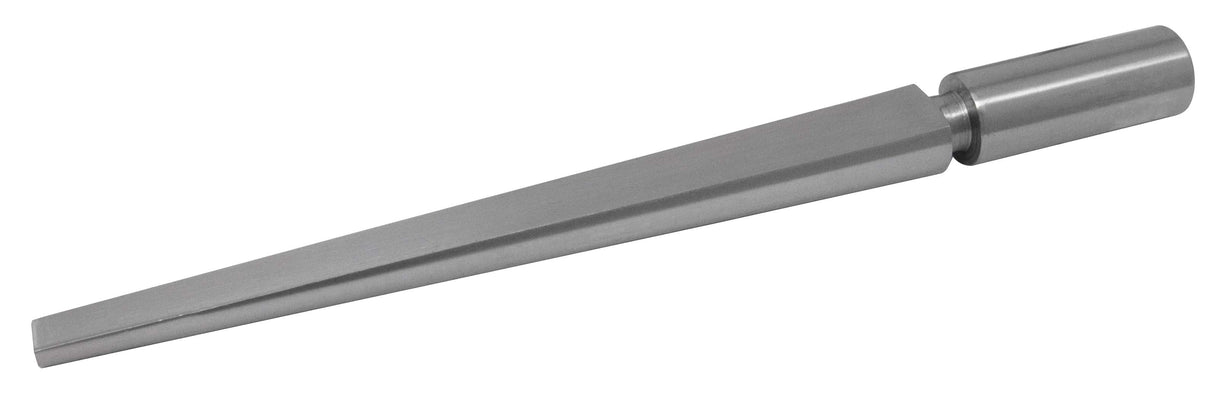 12-inch half-round ring mandrel for precise sizing and shaping in jewelry making