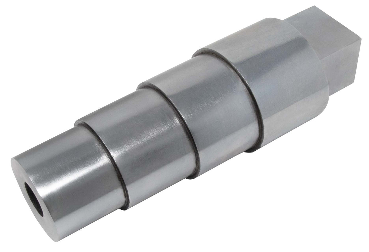Oval stepped hollow bracelet mandrel with tang in four sizes for shaping large oval jewelry
