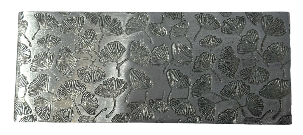 Texture Plate Pattern Plate for Press or Rolling Mill Style 70 Leave Design by PMC Supplies