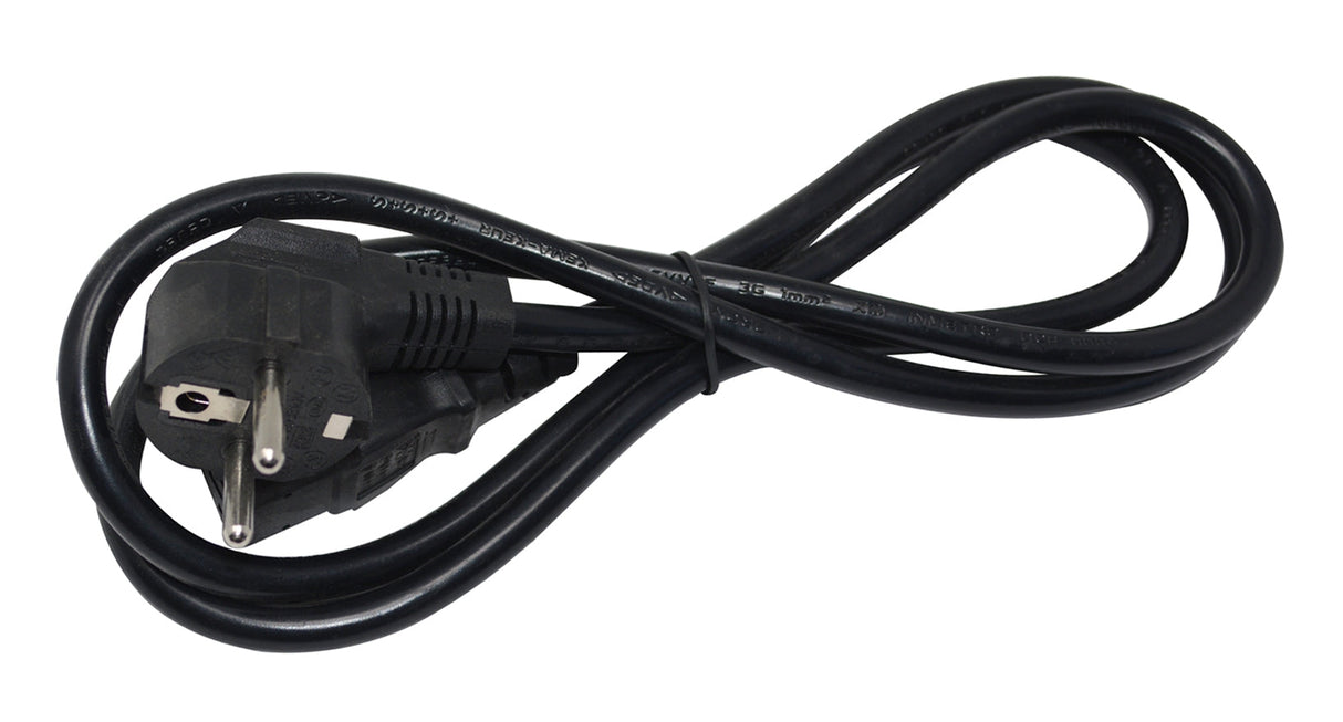 220V furnace European power cord with industrial-grade insulation and plug