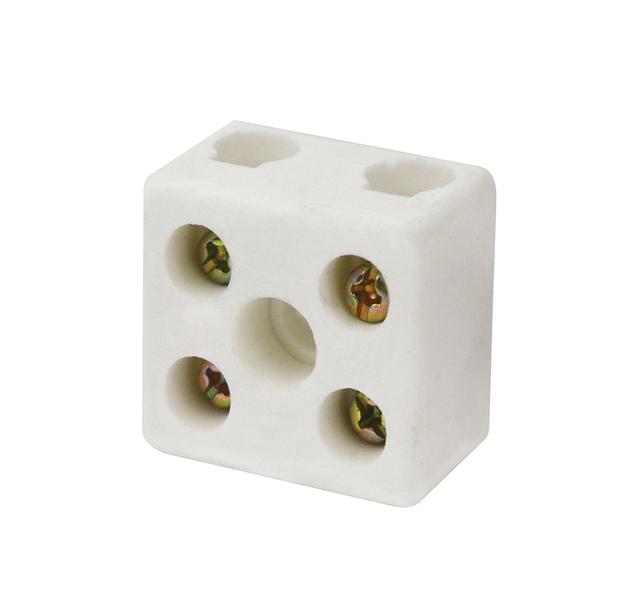 MF Series Ceramic Connection Block replacement for furnace wire connector with high-temperature ceramic construction