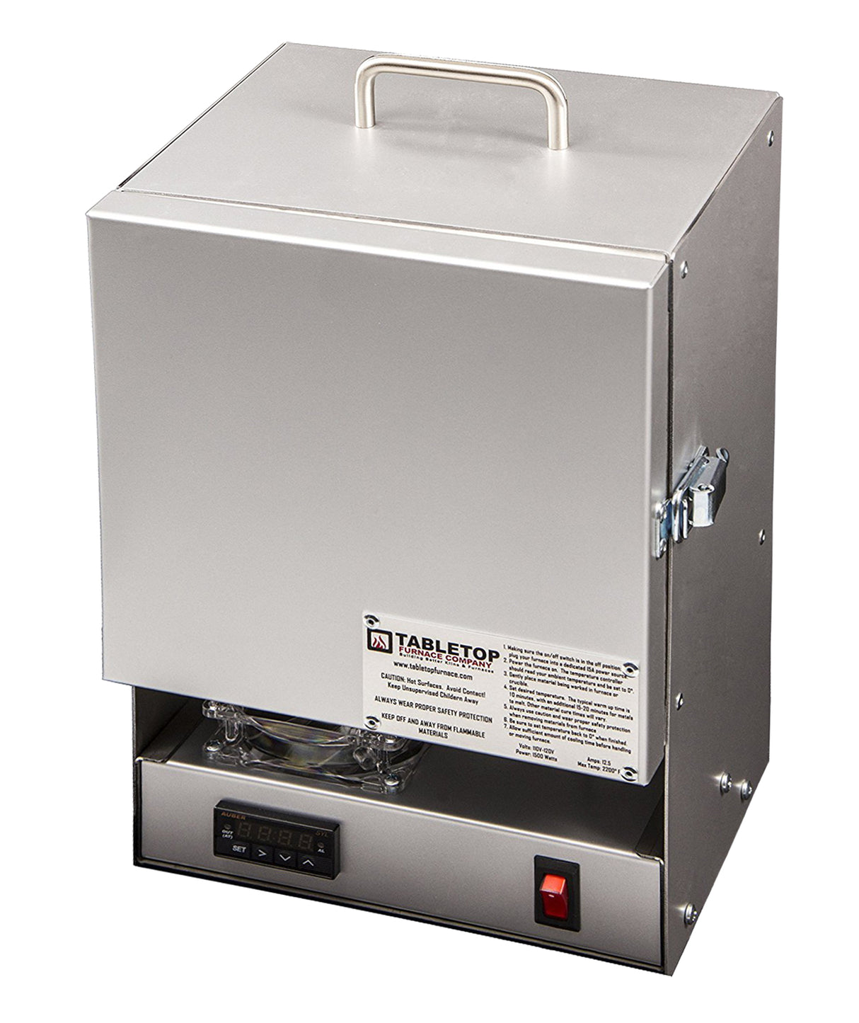 TableTop RapidFire Furnace - Stainless Steel by PMC Supplies