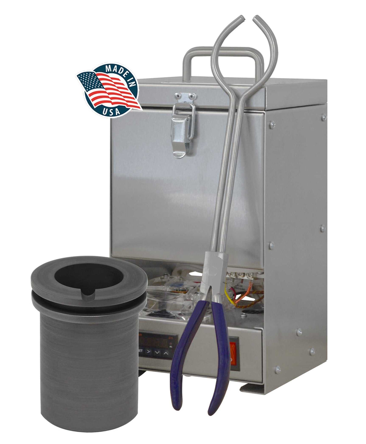 TableTop QuikMelt 120 Oz PRO-120 Melting Furnace - Stainless Steel by PMC Supplies