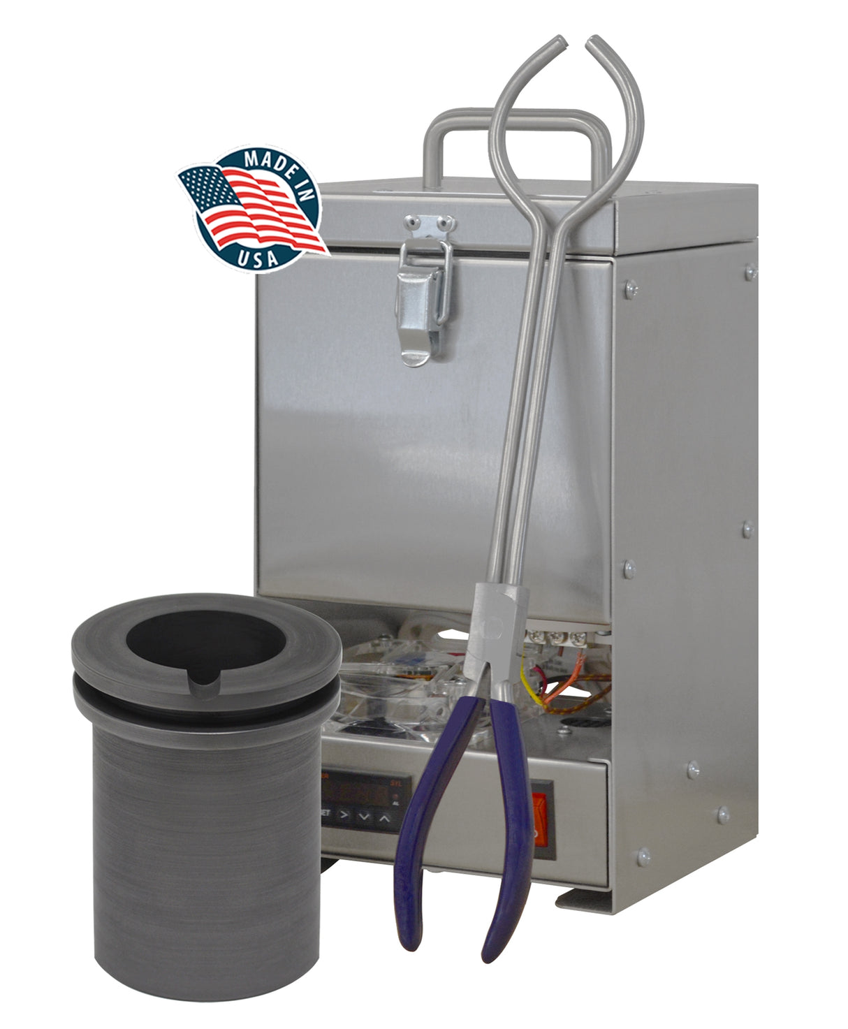 TableTop QuikMelt 120 Oz PRO-120 Melting Furnace - Stainless Steel by PMC Supplies