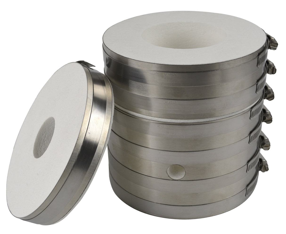 6 Inch Pro Kiln propane melting furnace modular parts with stainless steel exterior and ceramic interior