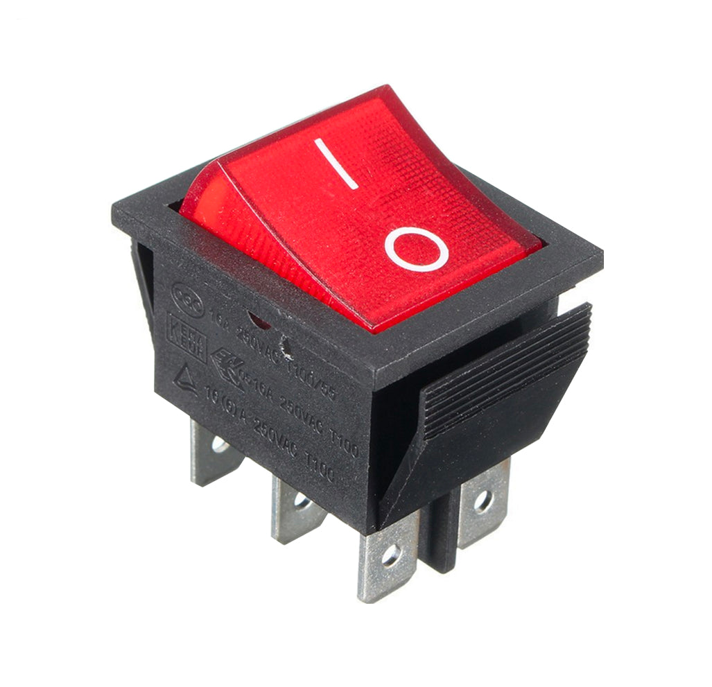 MF Series ONOFF Switch red toggle power control compact durable electrical component