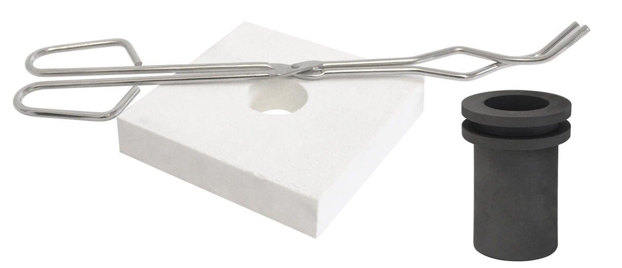 30 Oz TableTop QuikMelt Deluxe Topper Kit with Flange, Tongs, & Crucible by PMC Supplies