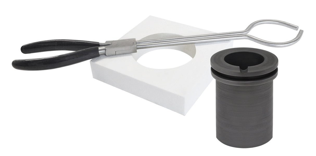 120 Oz TableTop QuikMelt Deluxe Topper Kit with Flange, Tongs, & Crucible by PMC Supplies