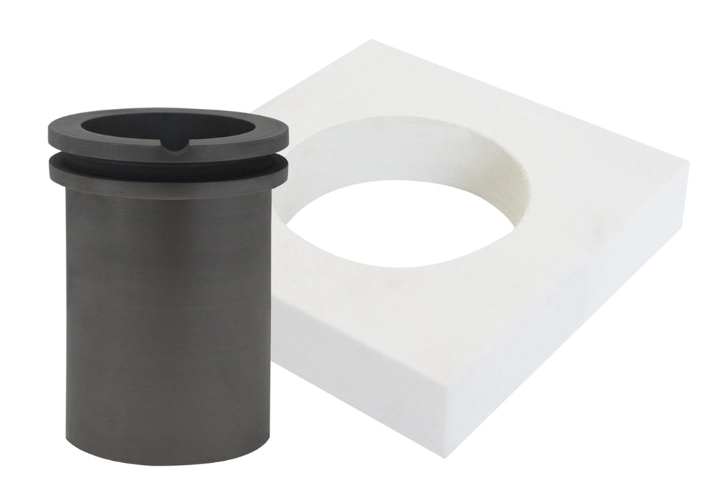 100 Oz TableTop QuikMelt Deluxe Topper Kit with Flange & Crucible by PMC Supplies