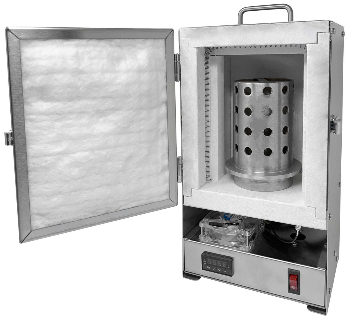 Standard XT TableTop Hi-Temp Burnout Furnace compact 8x5x6 inch with 2200°F max temperature and RapidHeat technology