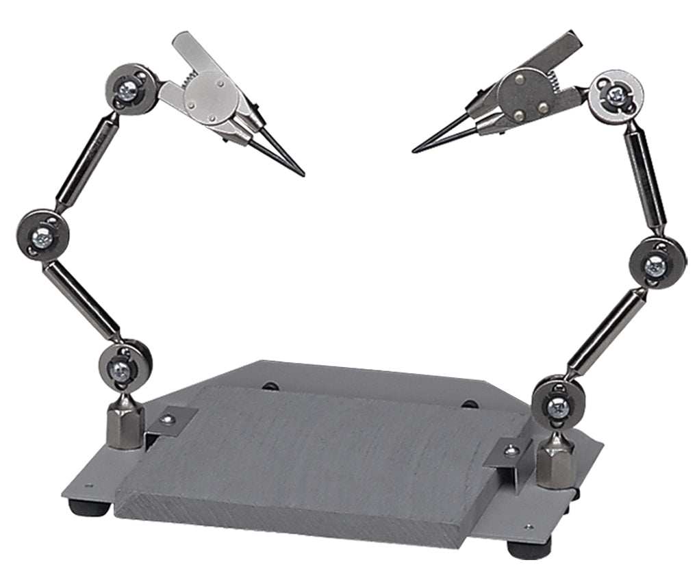 GRS BenchMate Double Third-Hand Soldering Station by PMC Supplies