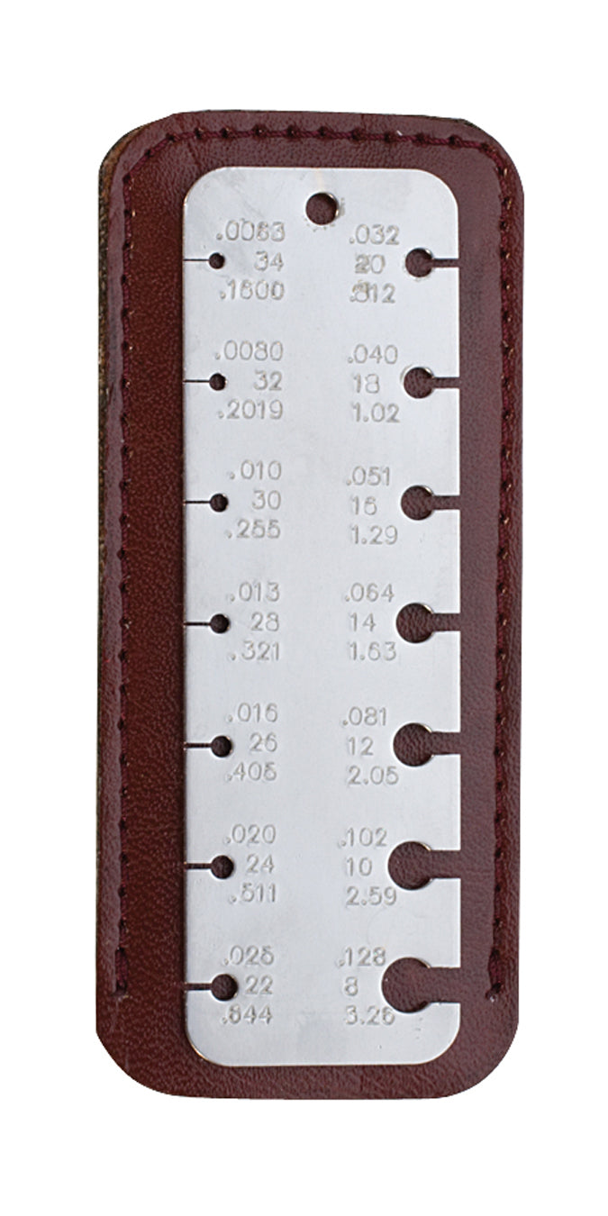 Pocket-Sized Wire Gauge by PMC Supplies