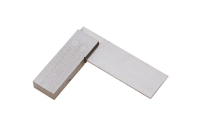 2-inch steel square tool showing precise 90-degree angle for metalworking and woodworking tasks