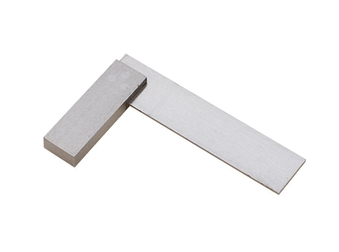 3-inch steel square tool with precise 90-degree angle for carpentry and masonry tasks