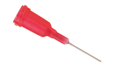 Extra tip for UV glues with precision dispensing and consistent bead size