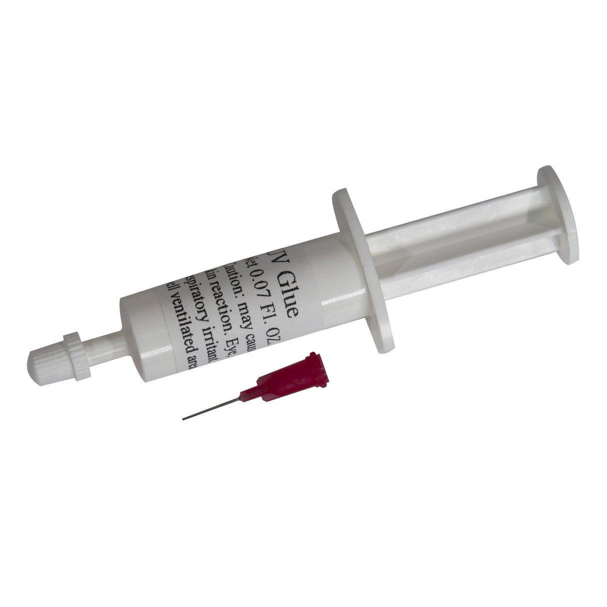 UV Glue with Tip syringe and needle for precise, light viscosity bonding under UV light