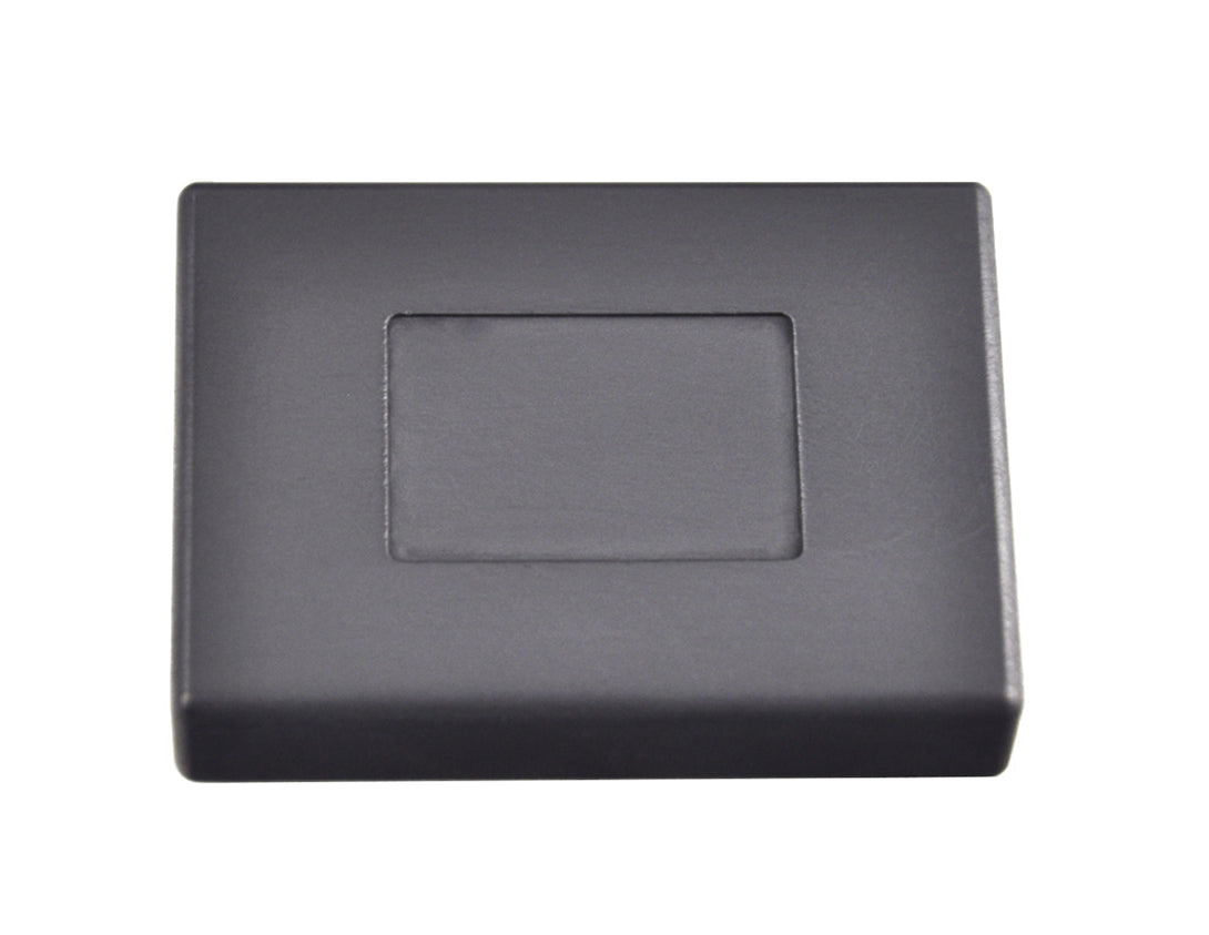 10 gram gold rectangular graphite ingot mold with tapered sides and smooth cavity for easy release
