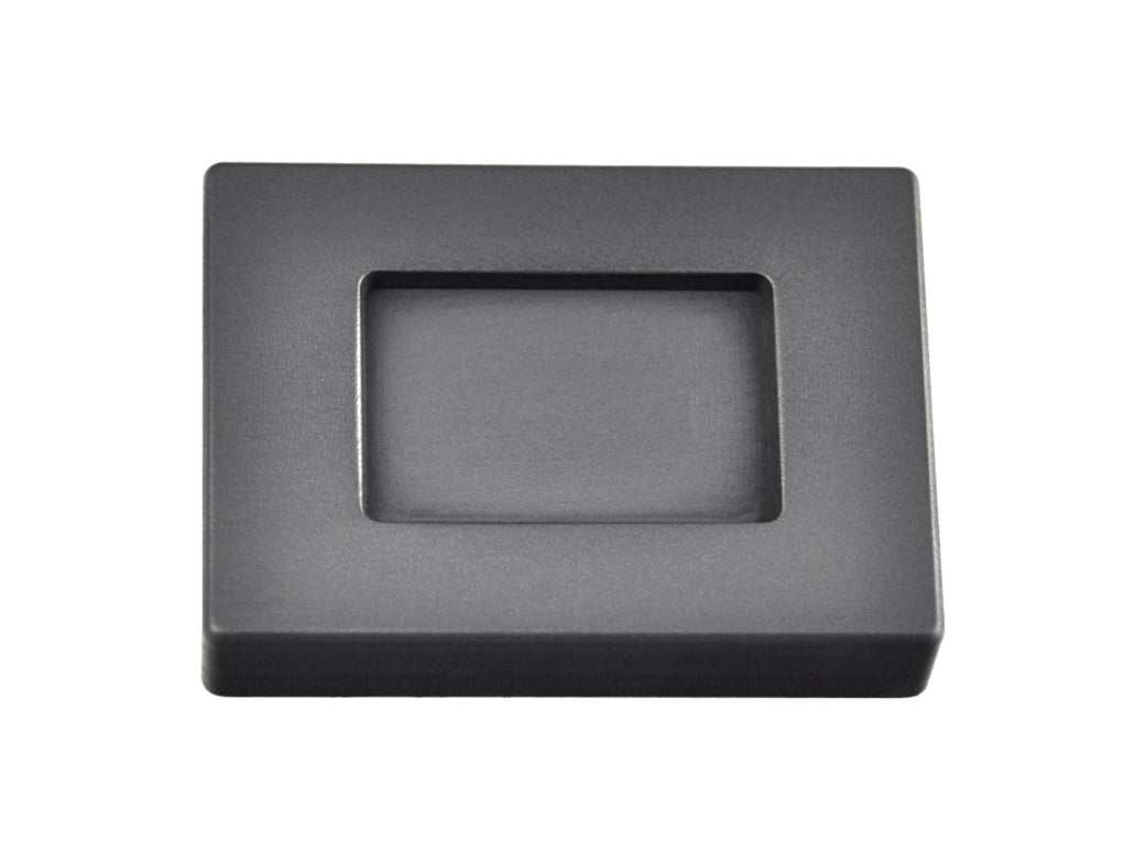 1 Troy Ounce Gold rectangular graphite ingot mold for clean casting