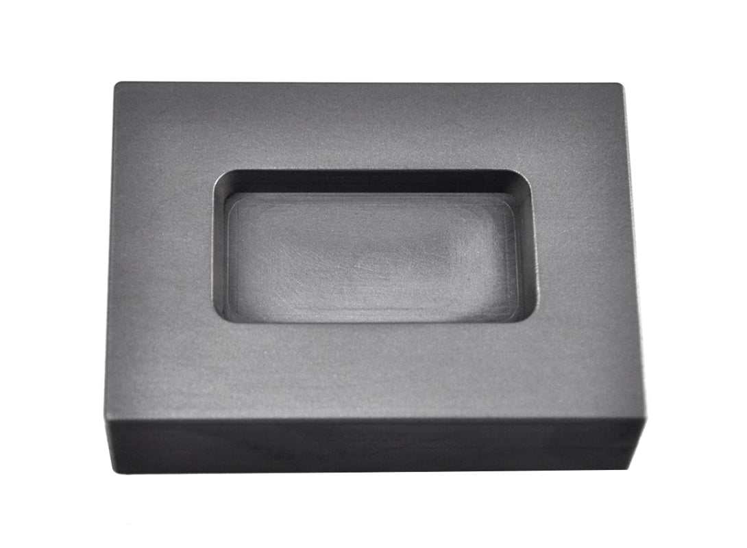 5 troy ounce gold rectangular graphite ingot mold for durable, consistent casting