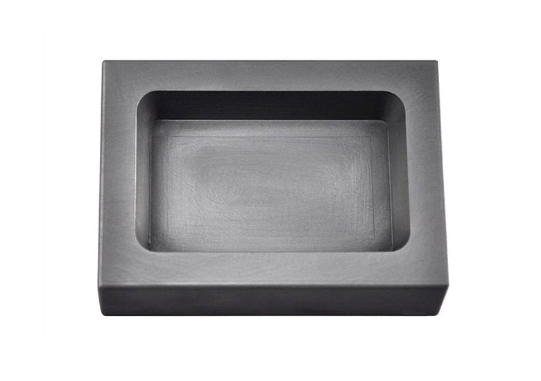 20 Troy Ounce Gold Rectangular Graphite Ingot Mold for precise gold casting and refining