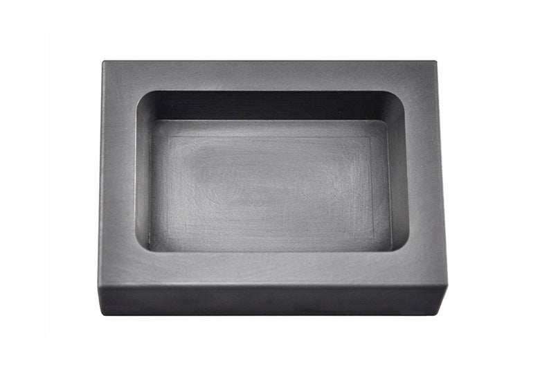 20 Troy Ounce Gold Rectangular Graphite Ingot Mold for precise gold casting and refining