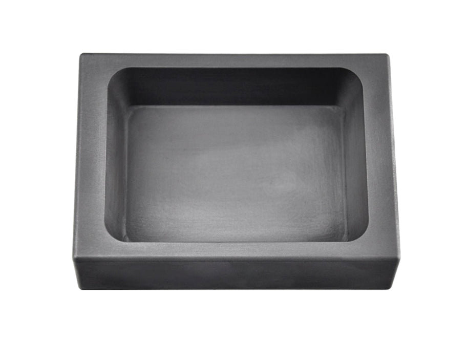 1 kg rectangular graphite ingot mold for gold casting