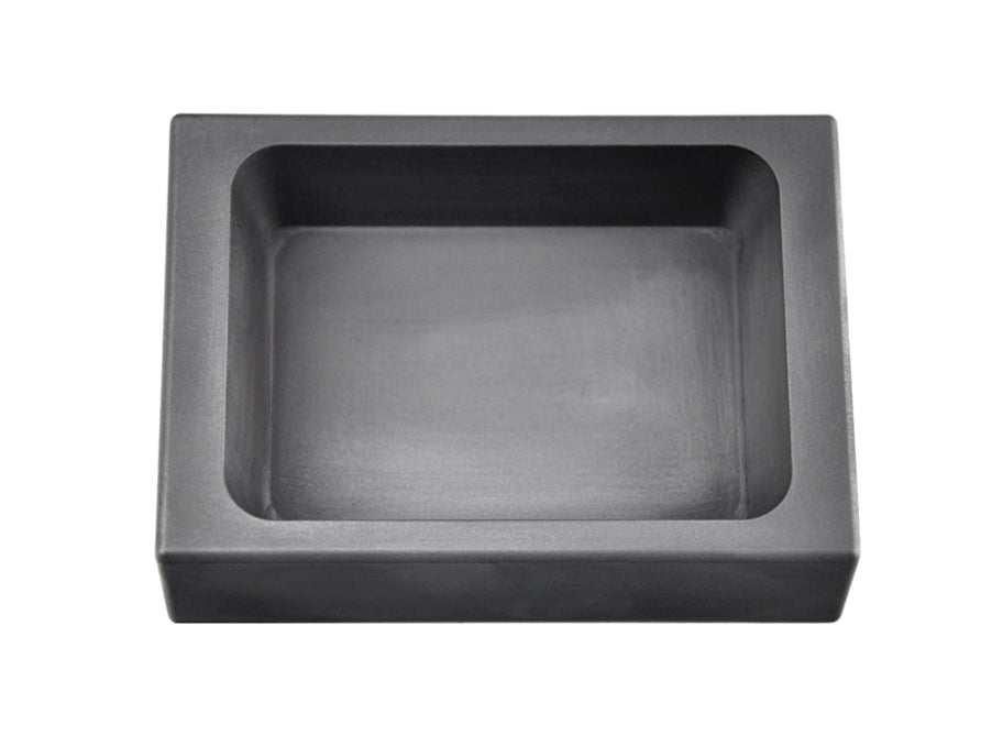1 kg rectangular graphite ingot mold for gold casting