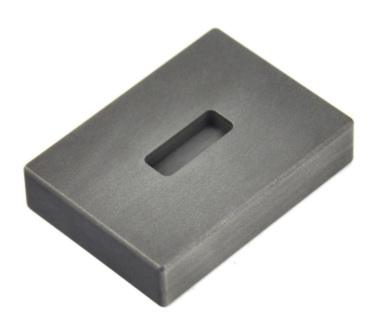 10 Gram Gold Kit Kat graphite ingot mold with tapered cavity for casting gold ingots