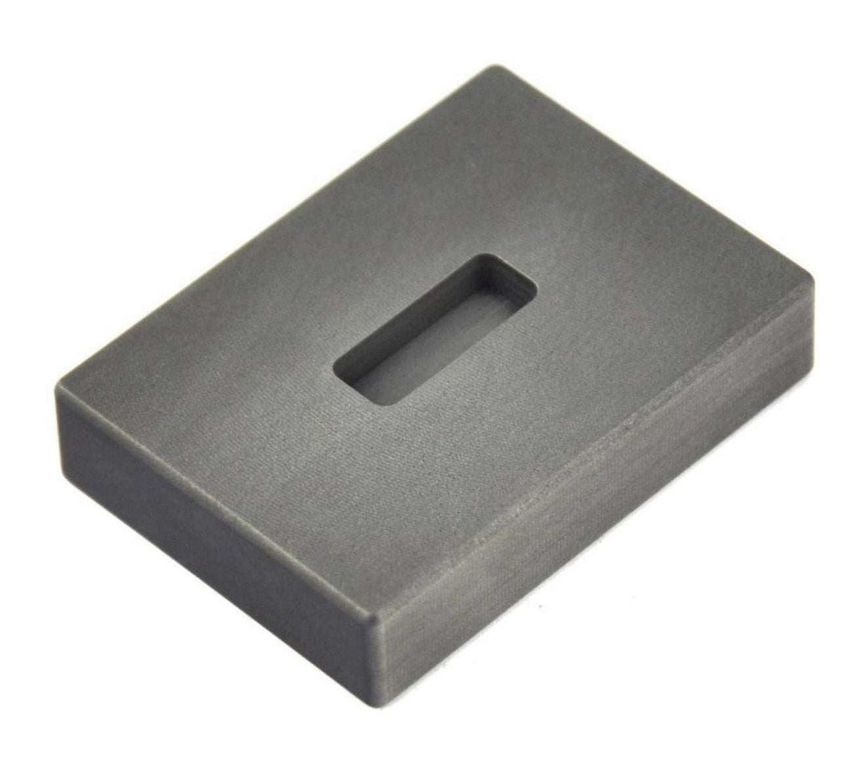 10 Gram Gold Kit Kat graphite ingot mold with tapered cavity for casting gold ingots