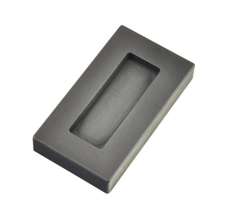 2 Troy Ounce Gold Kit Kat Graphite Ingot Mold with smooth cavity and 10 tapered sides for easy ingot casting