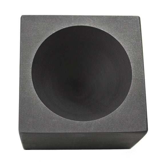 2" x 1-1/2" Graphite Single Cavity Conical Cone Gold Casting Mold by PMC Supplies