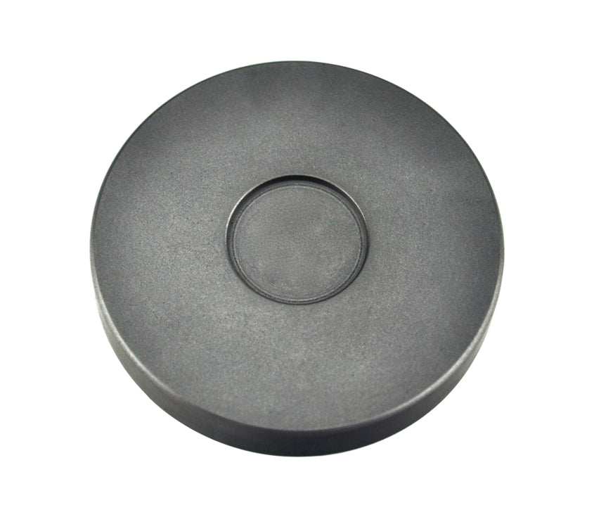 1/2 Troy Ounce Gold Round Coin graphite ingot mold with tapered sides and smooth cavity