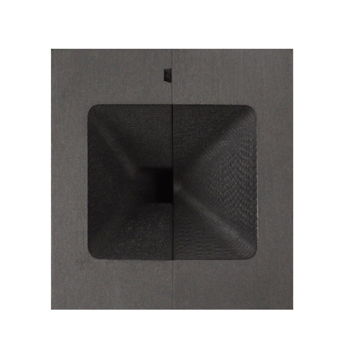 2 Troy Ounce Gold Rectangular Two Part Split Graphite Ingot Mold by PMC Supplies