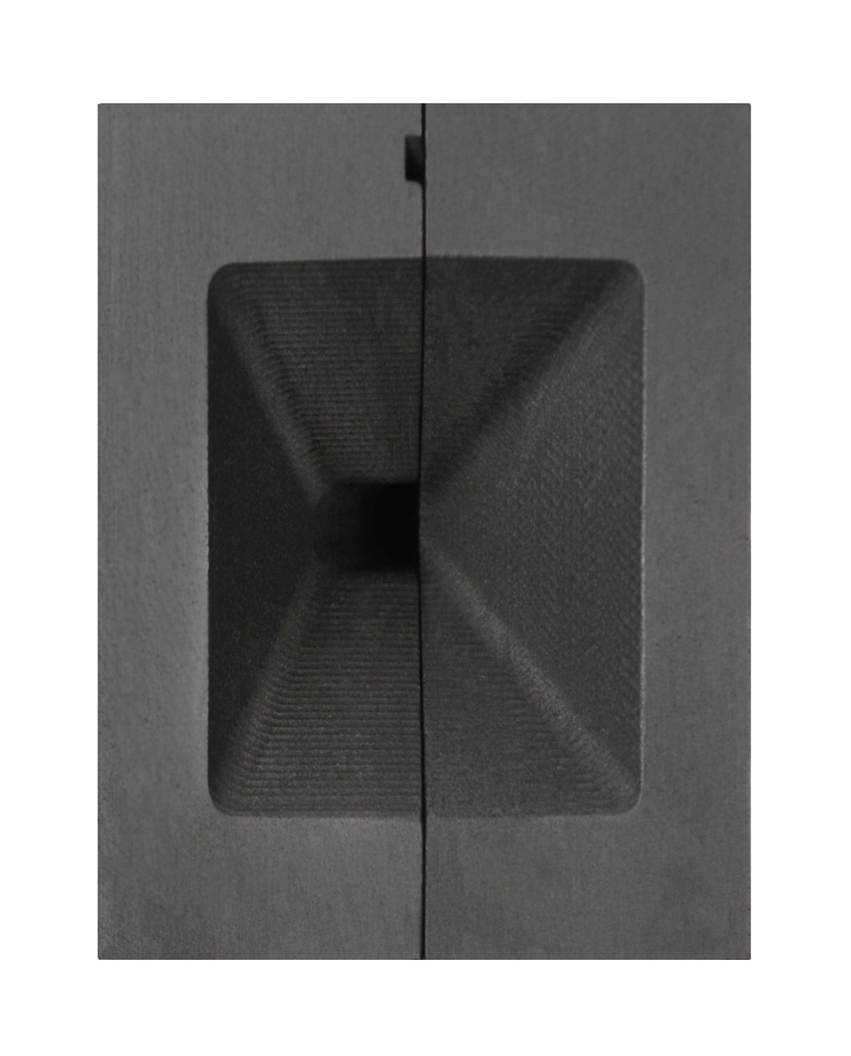 5 Troy Ounce Gold Rectangular Two Part Graphite Ingot Mold by PMC Supplies