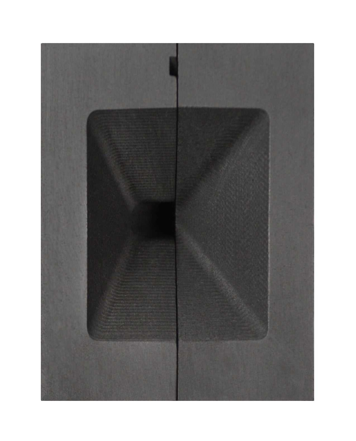 5 Troy Ounce Gold Rectangular Two Part Graphite Ingot Mold by PMC Supplies