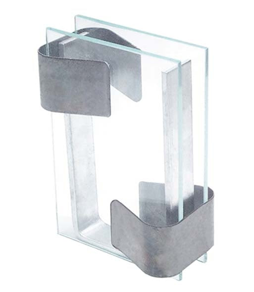 Clear See-Thru Mold Frame Set 5/8 inch with glass panels and clamps for resin casting