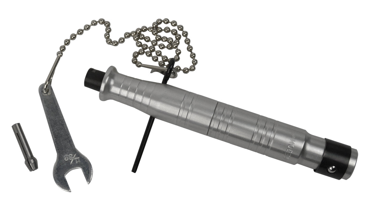 Foredom Handpiece, #28, Tapered, with 1/8" & 3/32" Collets - H.28 by PMC Supplies