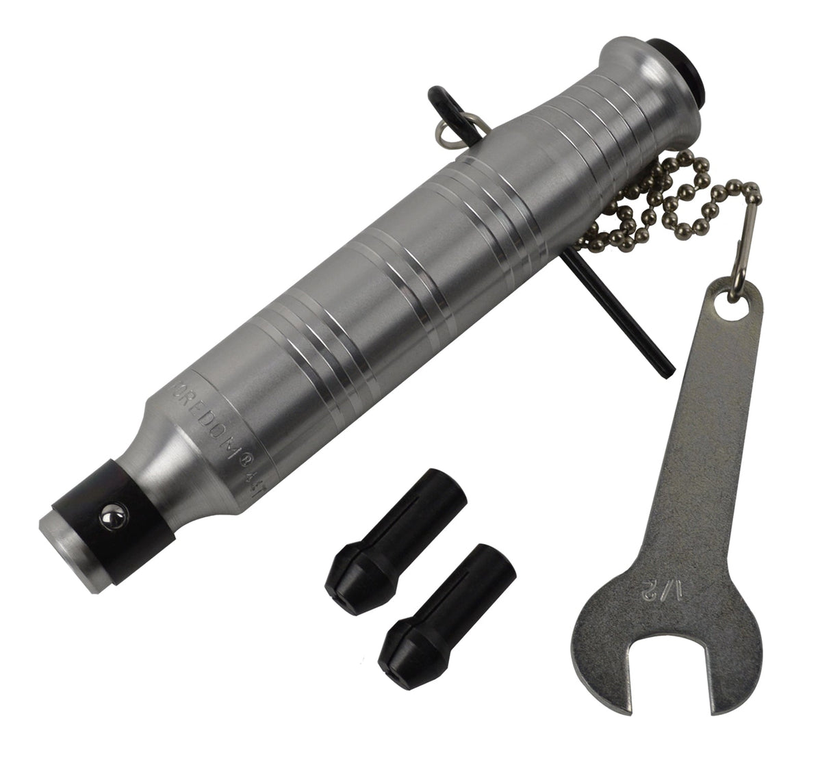 Foredom H.44T general-purpose rotary handpiece with 3 collets and wrench for jewelry making and crafts