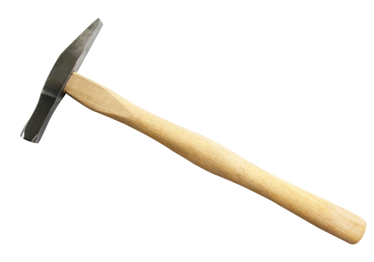 10" Steel Riveting Hammer with 5 oz steel head and hardwood handle for precise riveting and forming tasks