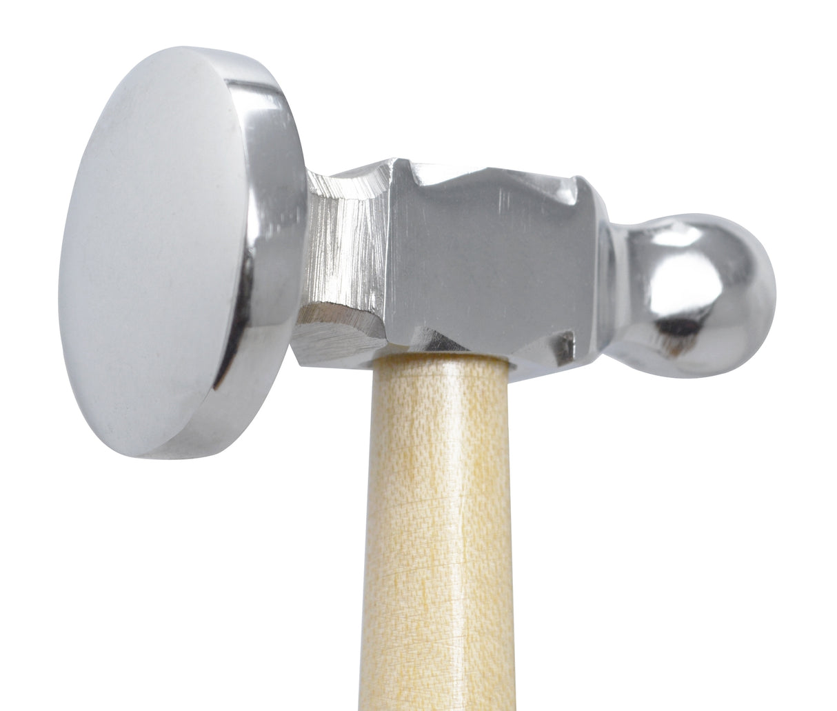 1-1/4" German Style Domed-Face Chasing Hammer by PMC Supplies