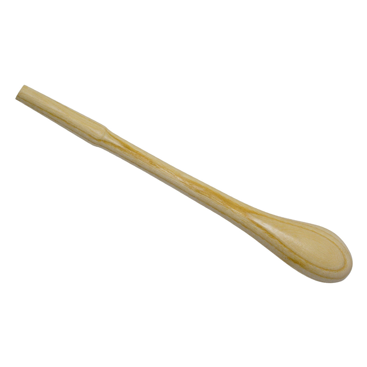 German-style chasing wooden hammer handle made of solid hardwood with ergonomic grip and amber finish