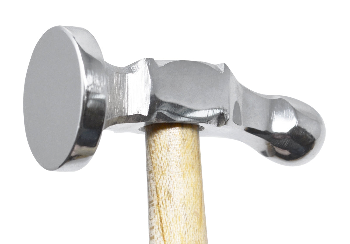 1-1/8" Flat Face German Style Chasing Hammer by PMC Supplies