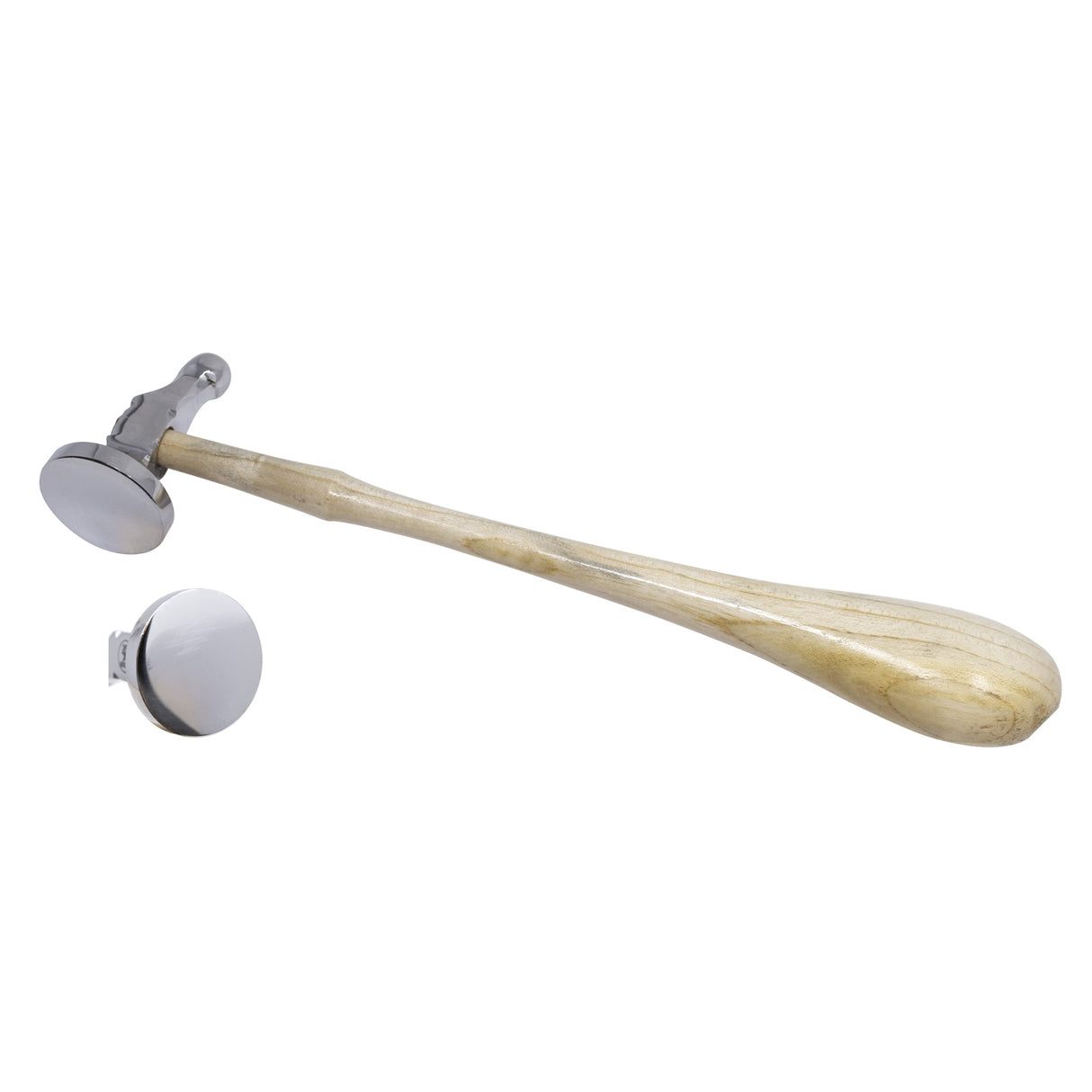 1-1/2" Flat Face German-Style Chasing Hammer by PMC Supplies